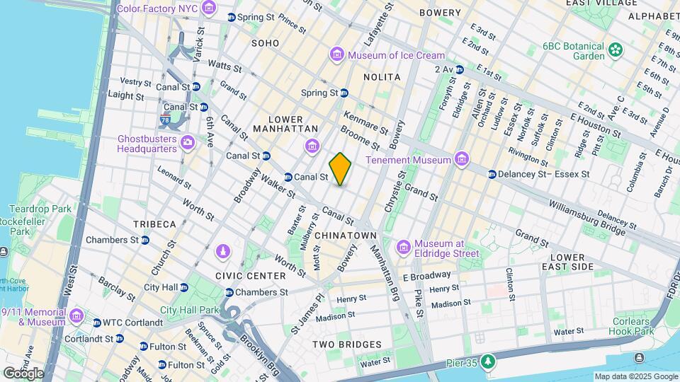 119 Mott St Mapa y Detalles de la Ubicación