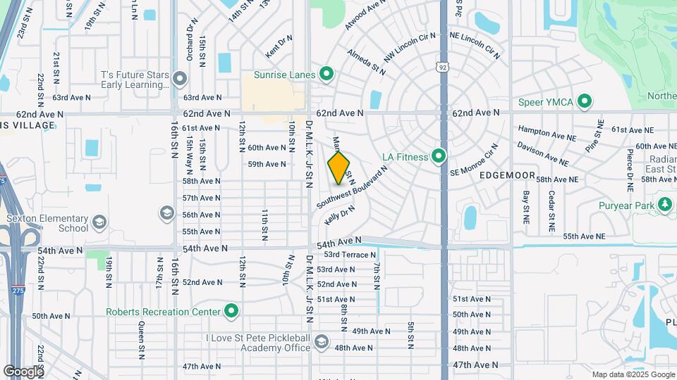751 Southwest Boulevard N Map and Location Details