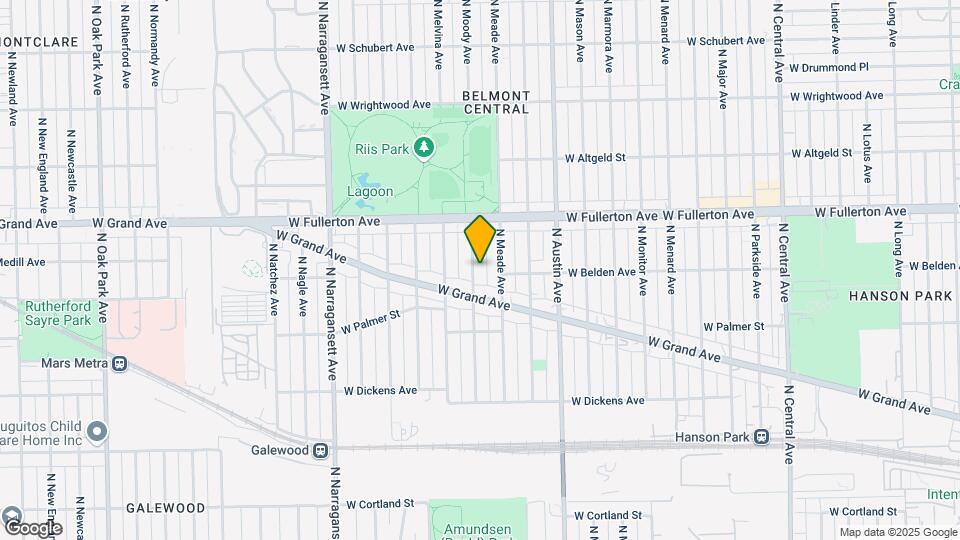 2317 N Moody Ave Map and Location Details