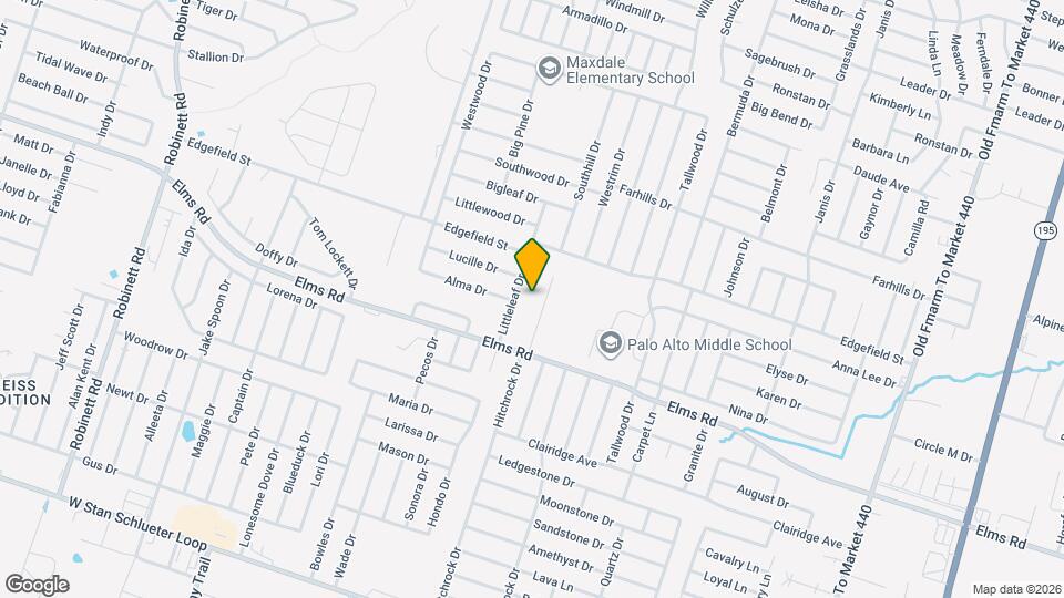 3603 Dustin Ct Map and Location Details