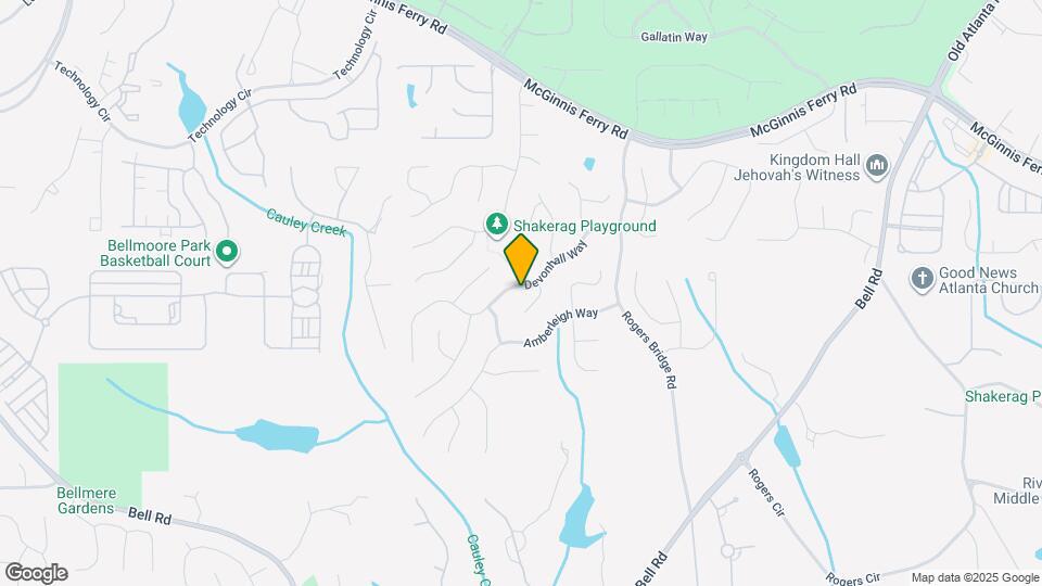 7195 Devonhall Way Map and Location Details