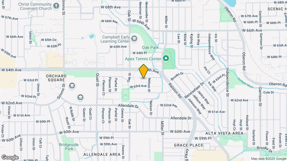 10693 W 63rd Dr Map and Location Details