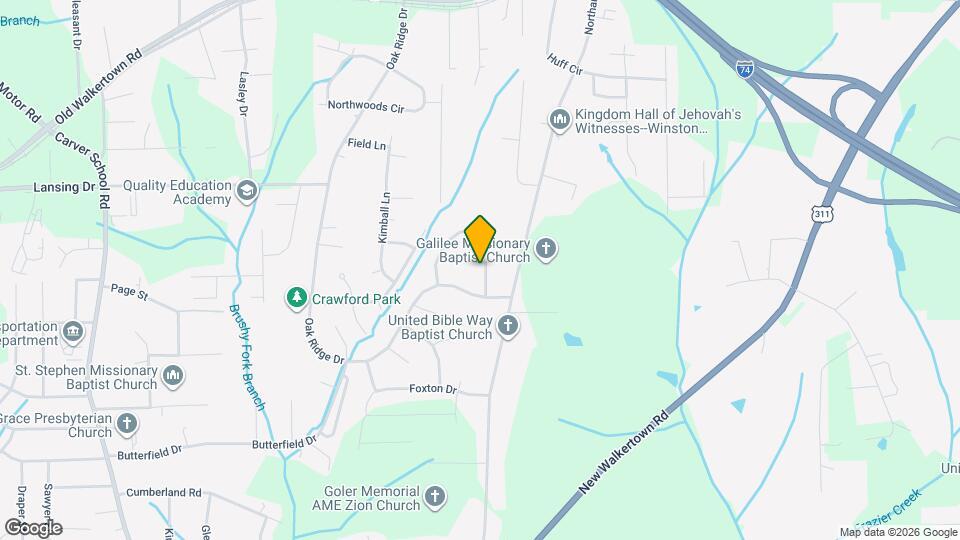 4114 Carnation Dr Map and Location Details