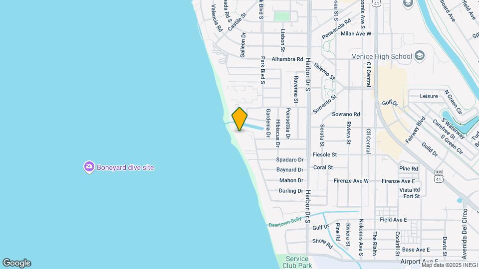 700 GOLDEN BEACH Blvd Map and Location Details