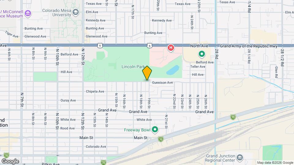 1823 Gunnison Ave Map and Location Details