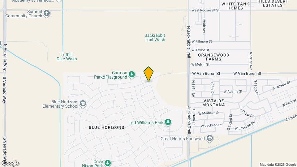 19578 W Adams St Map and Location Details