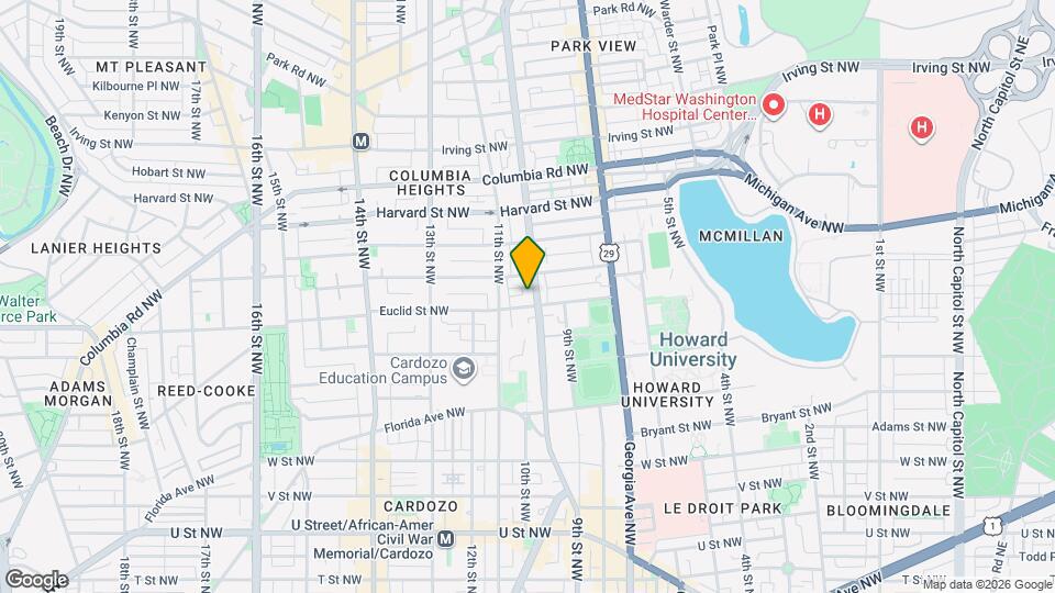 2608 Sherman Ave NW Mapa y Detalles de la Ubicación