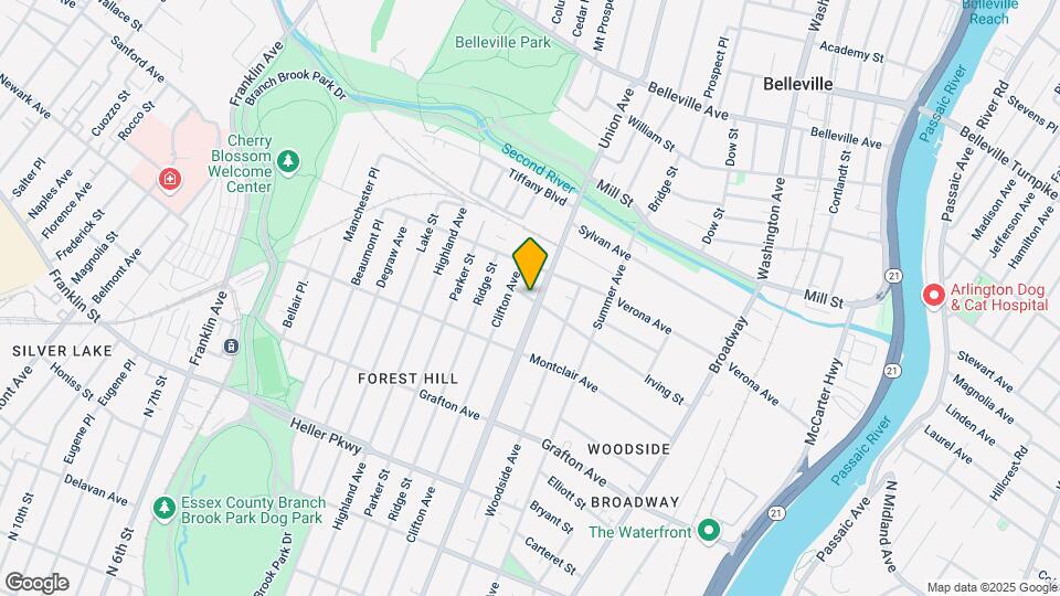 840 Mount Prospect Ave Map and Location Details