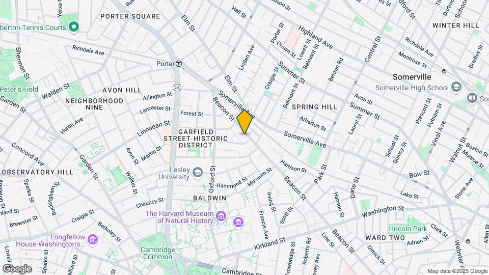 306 Beacon St, Unit 3 Map and Location Details