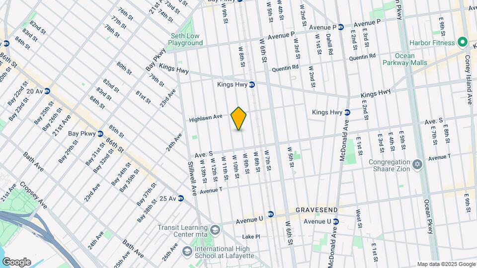 1858 W 9th St Map and Location Details