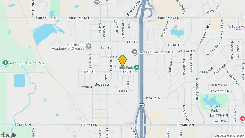 404 N Dogwood St Map and Location Details