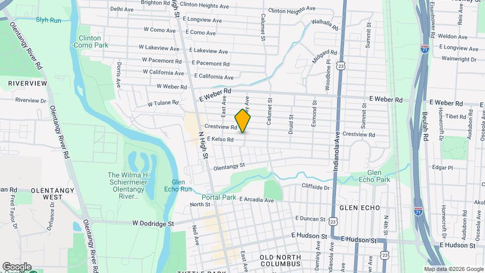 118 E Kelso Rd Map and Location Details