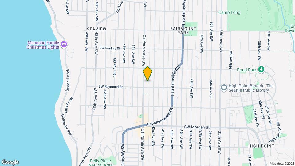 5950 California Ave SW Mapa y Detalles de la Ubicación