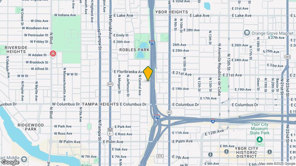 2830 N Elmore Ave Map and Location Details