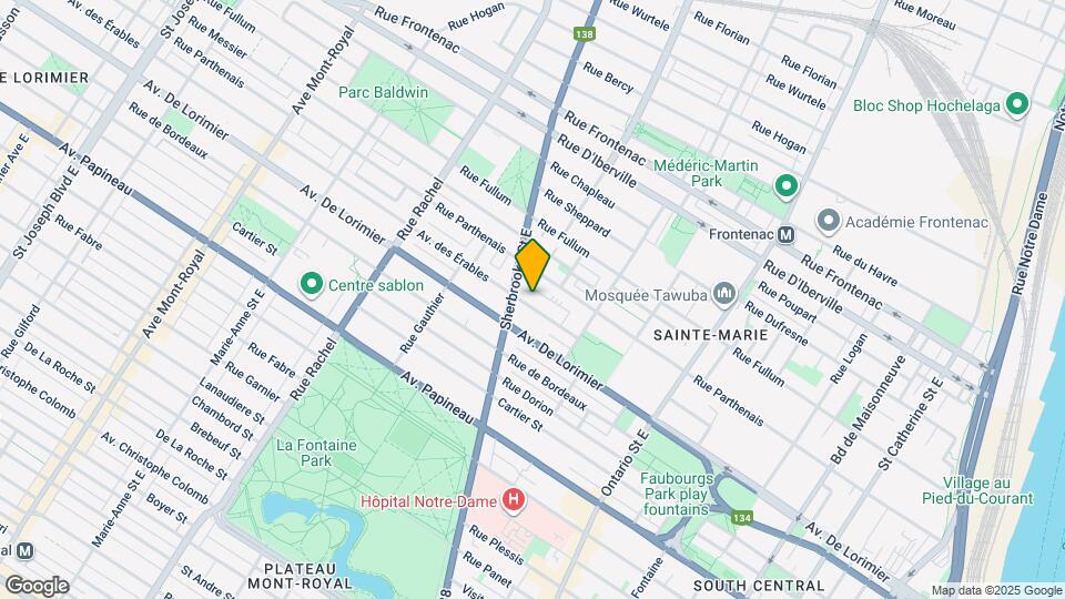 2407-2425 Des Érables Map and Location Details