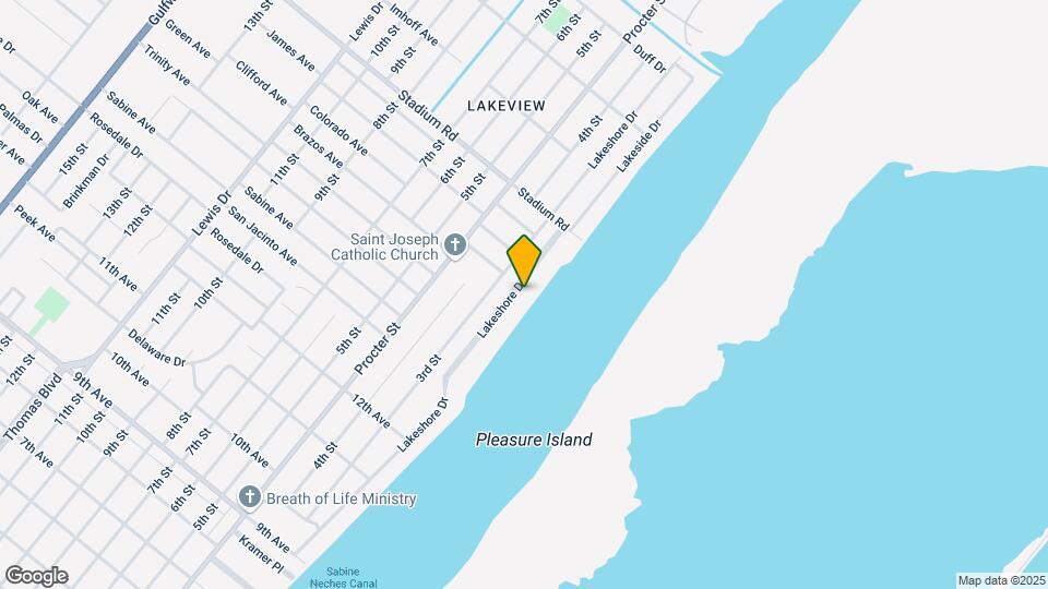4600 Lakeshore Dr Map and Location Details