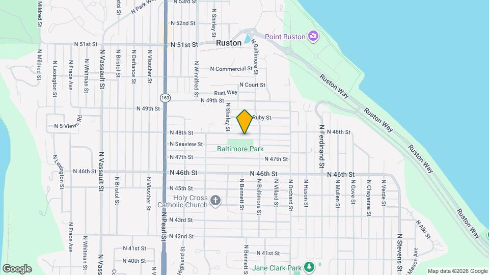 5322 N 48th St Map and Location Details