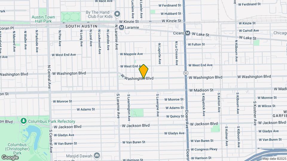5027-5029 W Washington Blvd Map and Location Details
