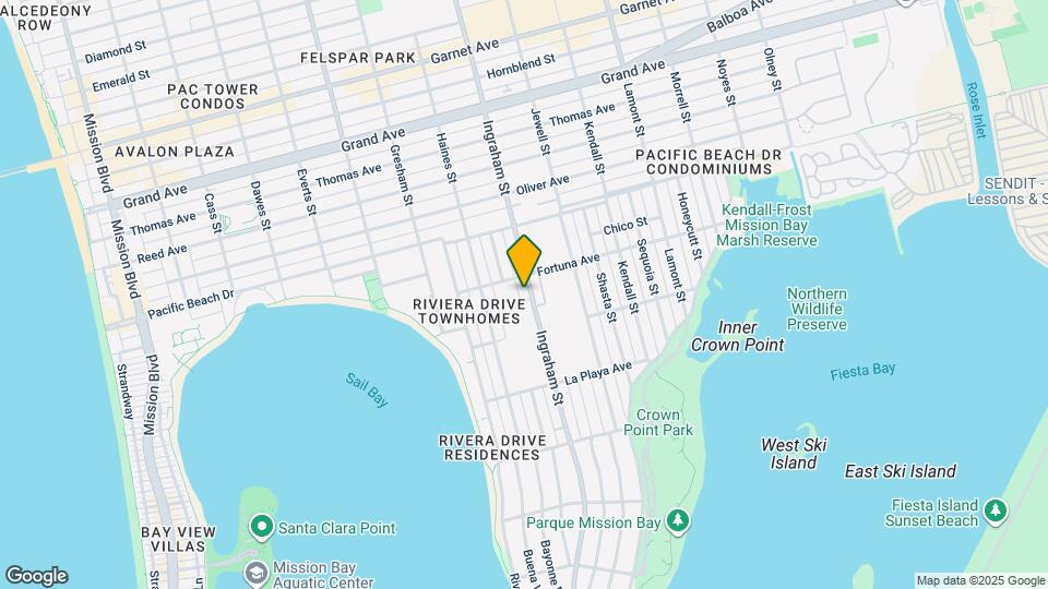 3970 Ingraham St Map and Location Details