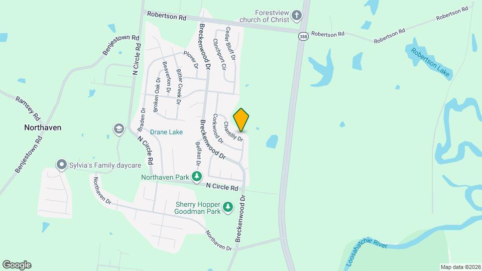 5138 Chantilly Dr Map and Location Details