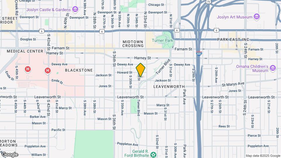 563 S 34th St Map and Location Details
