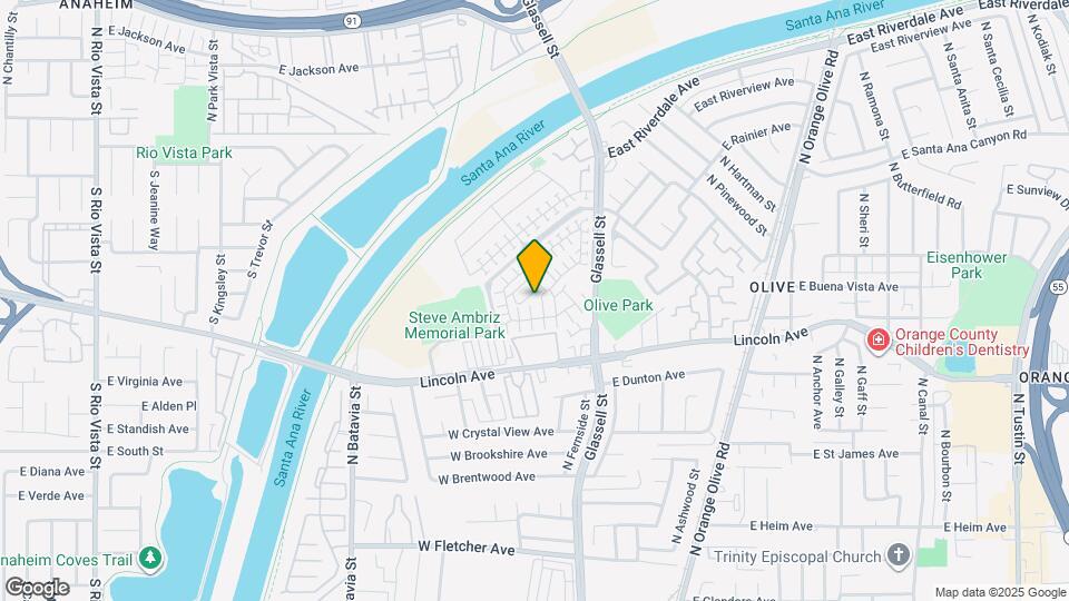 416 W Linden Dr, Unit River Bend Map and Location Details