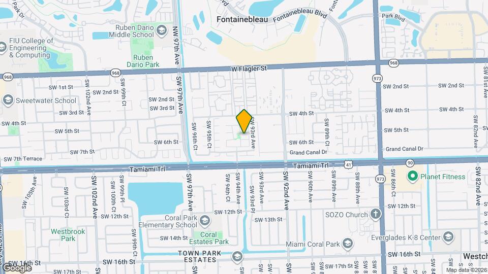 9337 SW 6th Terrace Map and Location Details