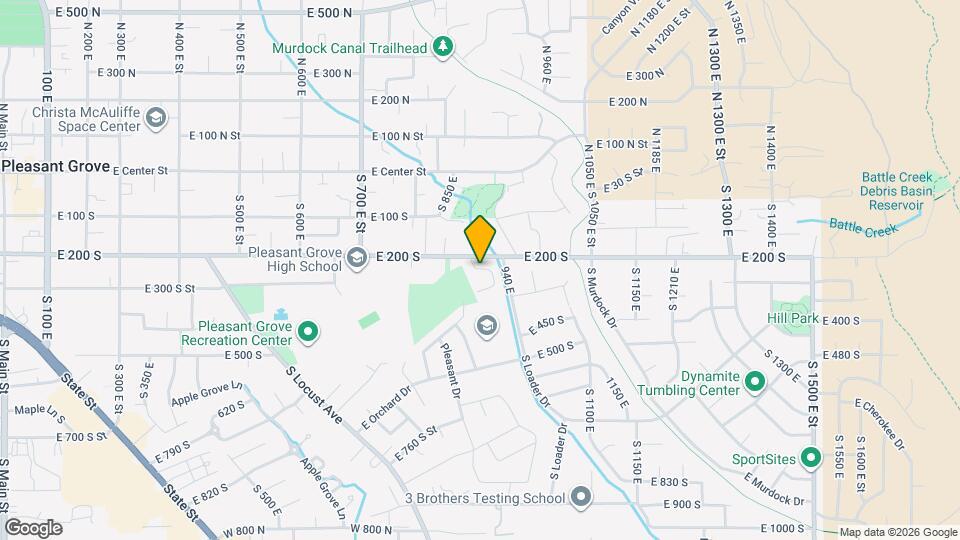 246 S Cherry Hill Dr Map and Location Details