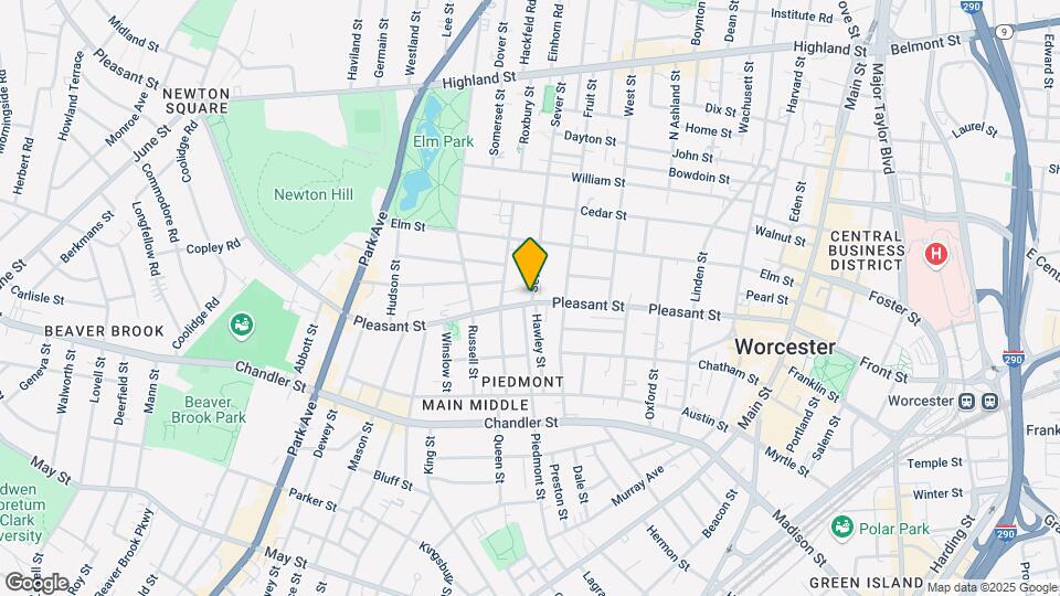 295 Pleasant St Mapa y Detalles de la Ubicación