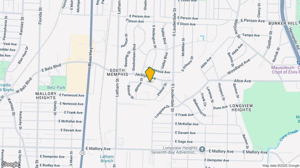 464 Fernwood Ave Map and Location Details