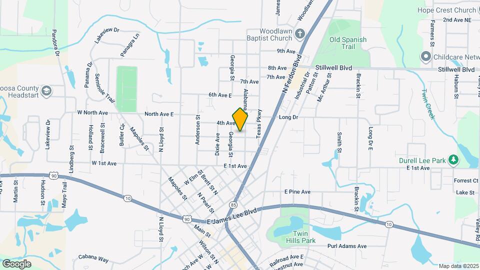 451 E 3rd Ave Map and Location Details