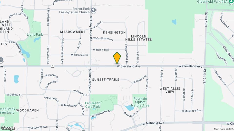 13640 W Cleveland Ave, Unit 7 Map and Location Details