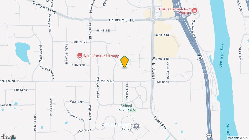 8691 Park Ave NE Mapa y Detalles de la Ubicación