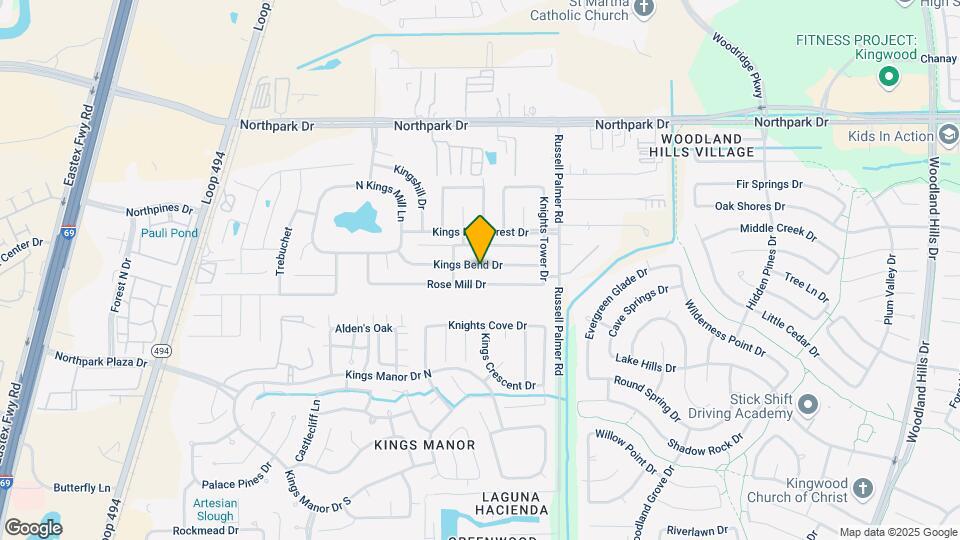 21554 Kings Bend Dr Map and Location Details