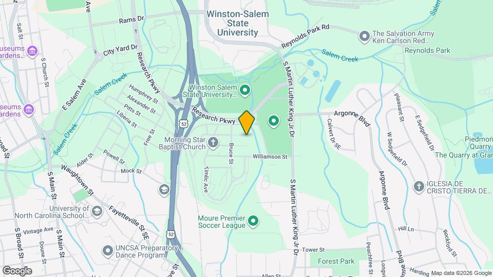 1514 Gholson Ave S East, Unit Apt B Map and Location Details