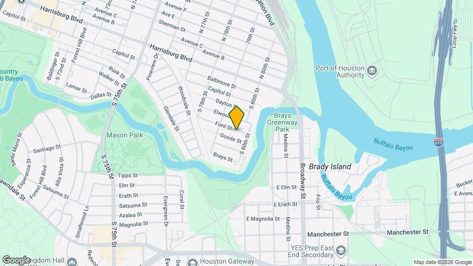 7924 Ford St Map and Location Details