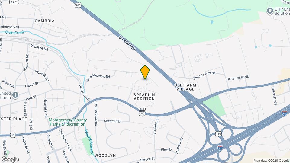 1150 Maid Marian Ln Map and Location Details