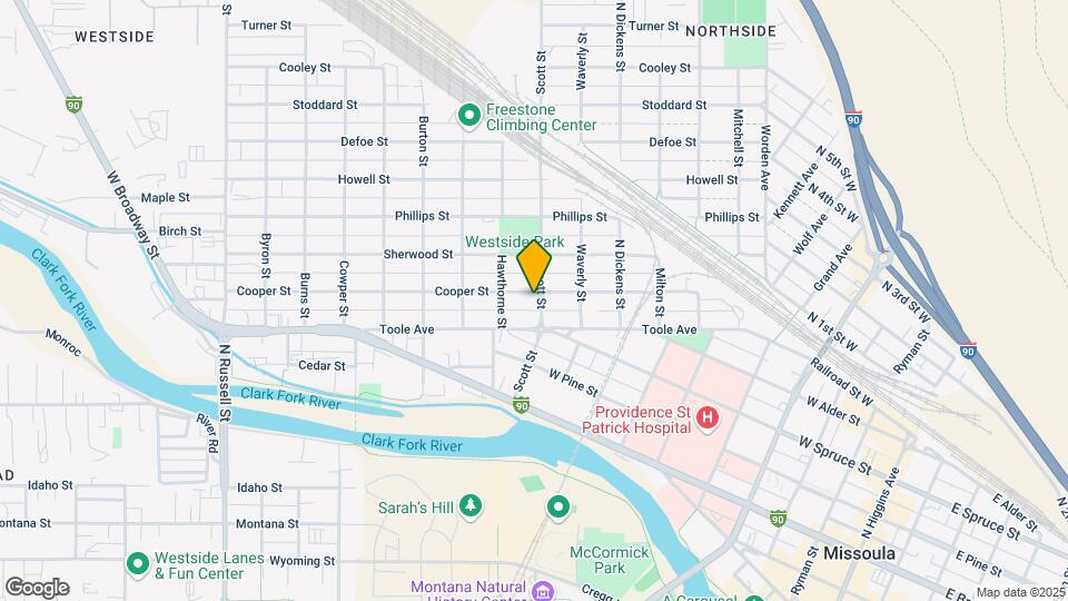 1103 Cooper St Map and Location Details