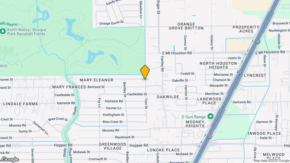 3334 Mierianne St Map and Location Details