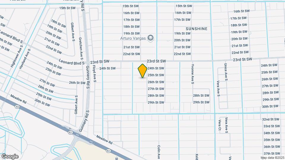 4024 26th St SW Map and Location Details