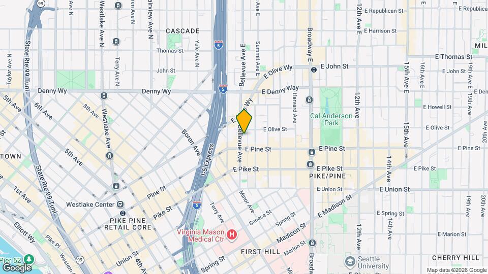 Hawthorne Apartments Mapa y Detalles de la Ubicación