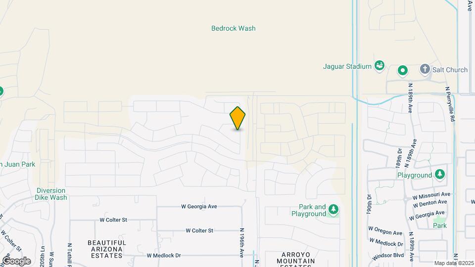 5876 N 195th Dr Mapa y Detalles de la Ubicación