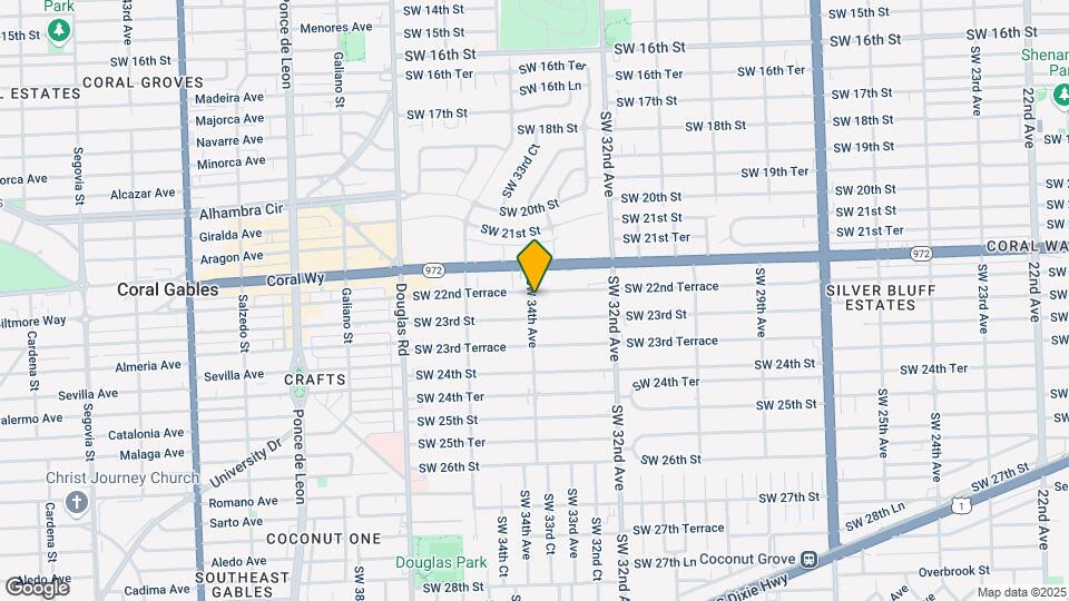 2253 SW 34th Ave Map and Location Details