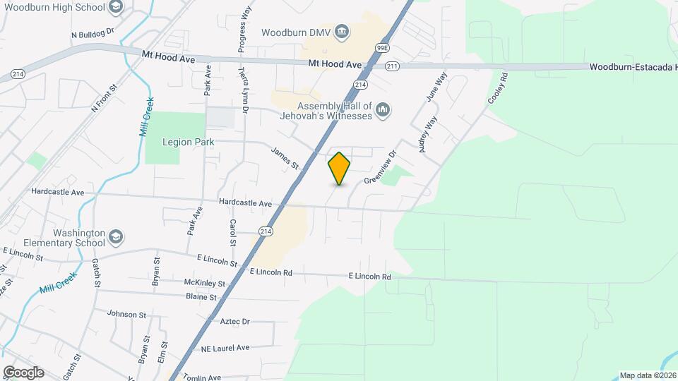 1194 Kennedy St Map and Location Details