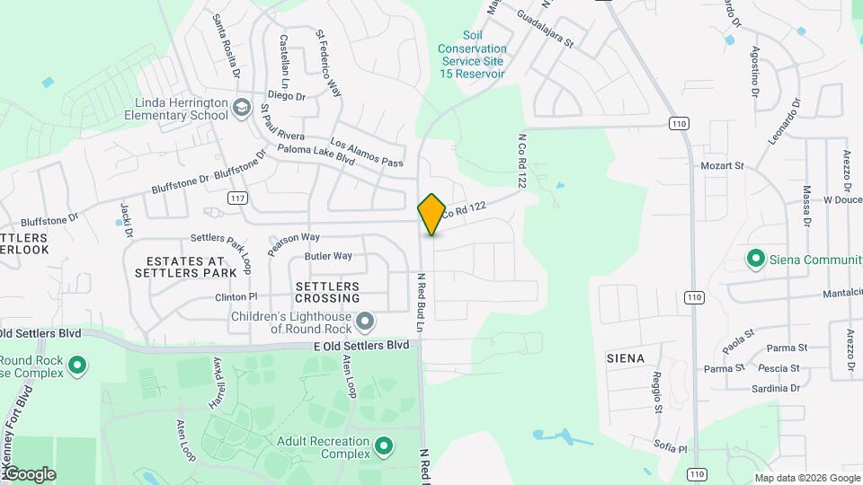 1320 Chad Dr Map and Location Details