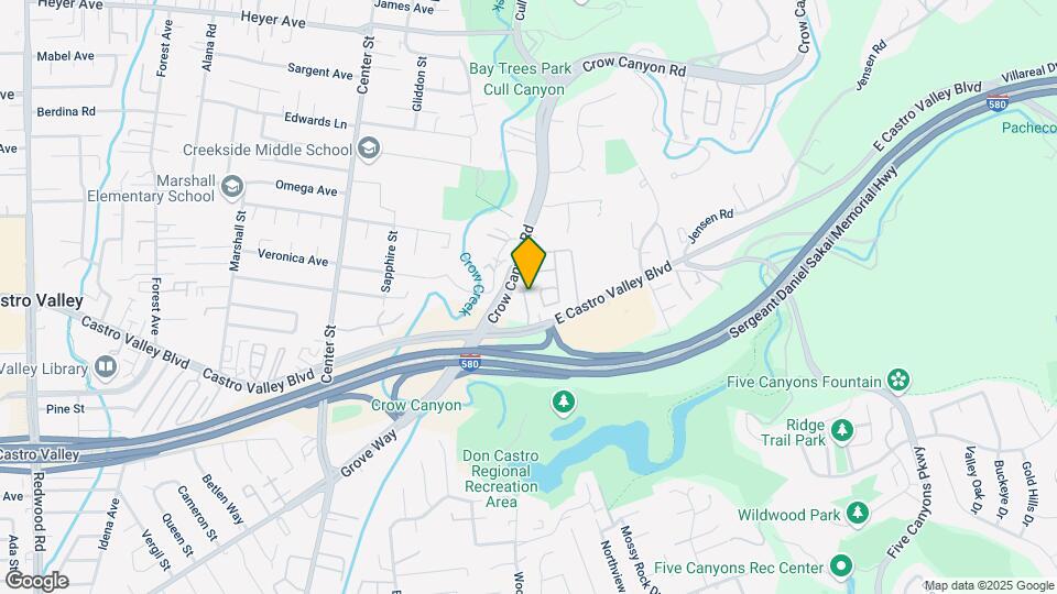 21932 Nugget Canyon Dr Map and Location Details
