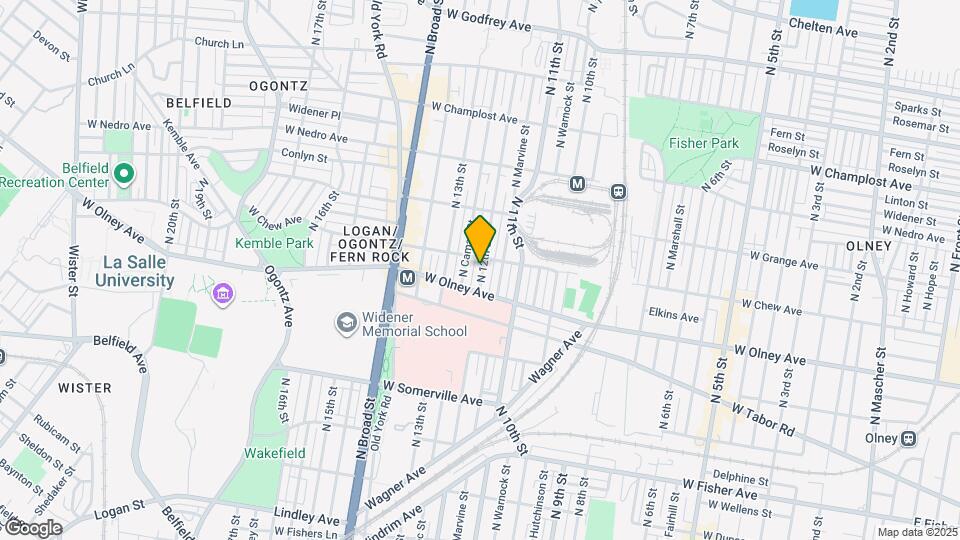 5626 N 12th St Map and Location Details