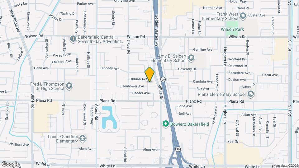 3408 Eisenhower Ave Map and Location Details