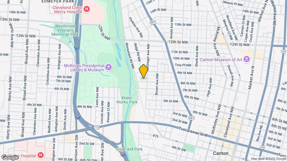 1409 8th St NW Mapa y Detalles de la Ubicación