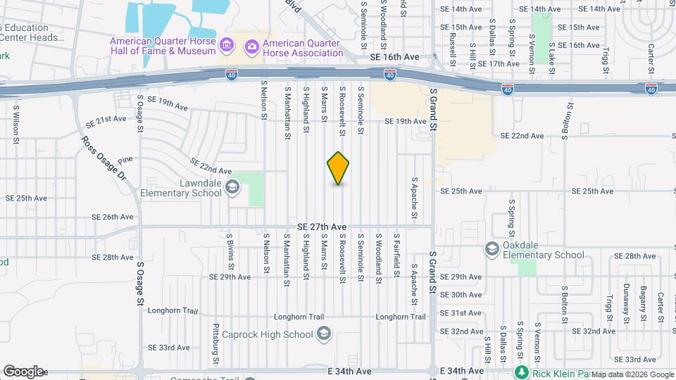 1948 S Roosevelt St Map and Location Details